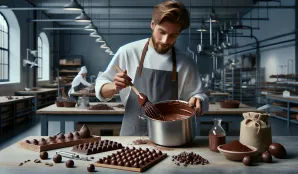 Image that illustrates Chocolatier Salary and Working Conditions