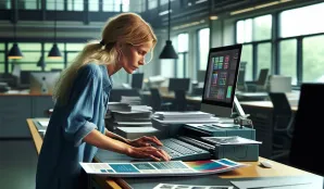 Image that illustrates Text printer