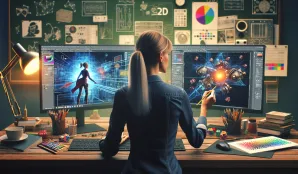 Image that illustrates 2D graphics