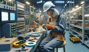 Image that illustrates Fiber technology, manufacturing