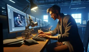 Image that illustrates 3D designer