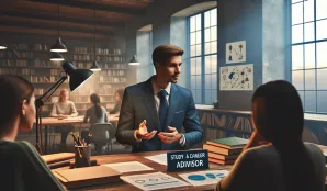 Image that illustrates Career counselor