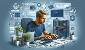 Image that illustrates Web technician