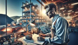 Image that illustrates Process engineer (mining / metallurgy), civil engineer