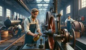 Image that illustrates What does a wagon lubricator do? – Tasks and working environment