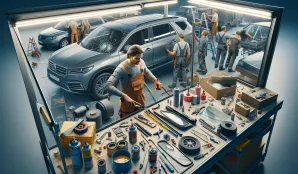 Image that illustrates Car glass master