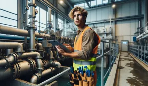 Bild som illustrerar Vad gör en VA-maskinist? – Arbetsuppgifter och arbetsmiljö