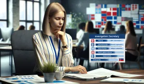 Image that illustrates What does an investigation secretary in public administration do? – Tasks and work environment