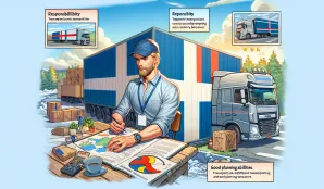 Image that illustrates Driver abroad, truck