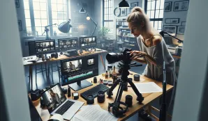 Image that illustrates Video artist