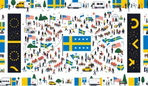 Image that illustrates Opinion Poll Status Kantar-Sifo: S decreases, SD increases August 2025