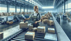 Image that illustrates What does a terminal worker in a parcel terminal do – tasks and work environment