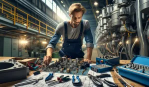 Bild som illustrerar Styr- och reglermekaniker