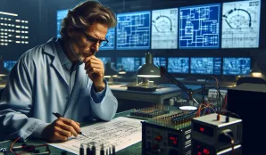 Image that illustrates Maintenance manager, electronics