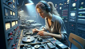 Image that illustrates Videotape technician