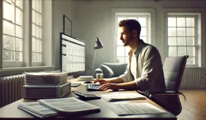 Bild som illustrerar Så hanterar du skatt på casinovinster på rätt sätt