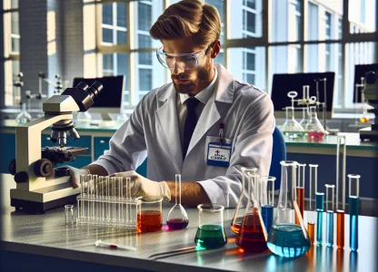 Bild som illustrerar Sjukhuskemist