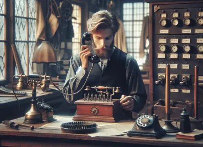 Image that illustrates Occupation Overview: Telegraph Operator