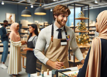 Bild som illustrerar Butikssäljare-fackhandel