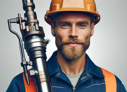 Bild som illustrerar Produktionsarbetare-oljeupptagning