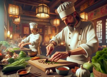 Image that illustrates Salary and Work as a Chinese Chef