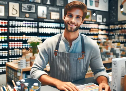 Bild som illustrerar Affärsbiträde-fackhandel