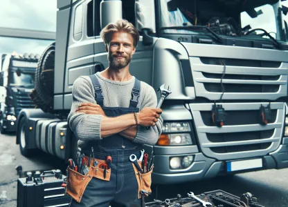 Bild som illustrerar Reparatör-lastbilar