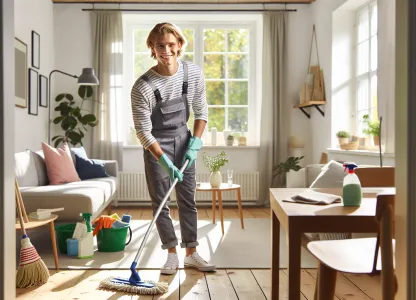 Image that illustrates Introduction to the Profession of Cleaning Assistant