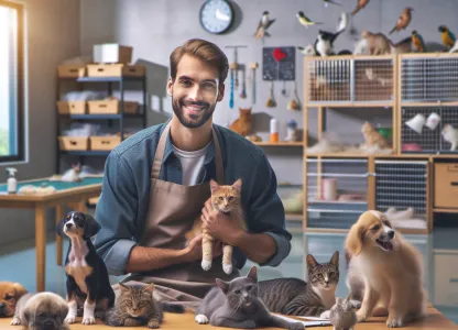 Bild som illustrerar Hundskötare