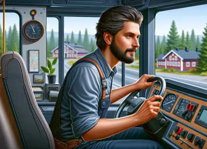 Bild som illustrerar Bussförare