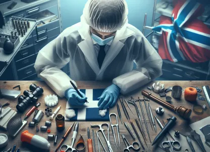 Image that illustrates Working as a Forensic Scientist