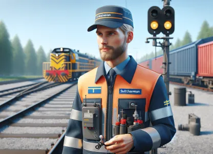 Bild som illustrerar Växlare-järnväg