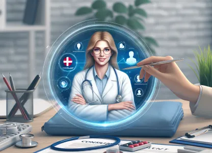 Bild som illustrerar överläkare