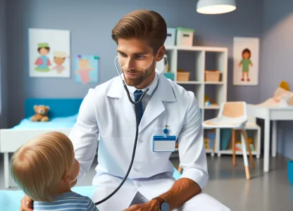 Bild som illustrerar Sjuksköterska-barnavårdscentral