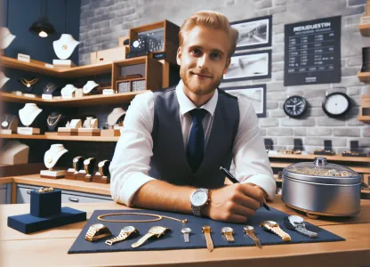 Bild som illustrerar Butikssäljare-ur-optik-guldvaror