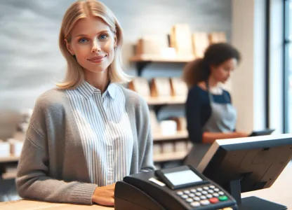 Bild som illustrerar Butiksbiträde-kassa
