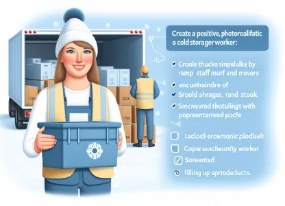 Image that illustrates Freezer Warehouse Worker: Job Duties and Salary