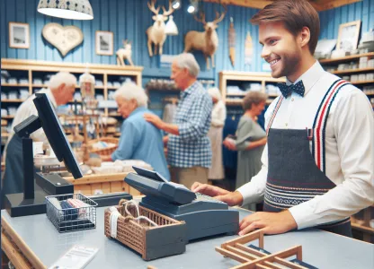 Bild som illustrerar Informationskassör-butik