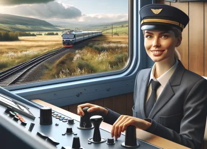 Bild som illustrerar Pendeltågsförare