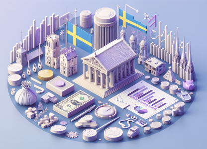 Image that illustrates Sweden's National Debt: An Overview and Future Outlook