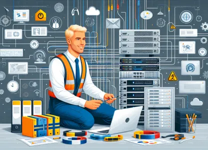 Bild som illustrerar It-tekniker-drift