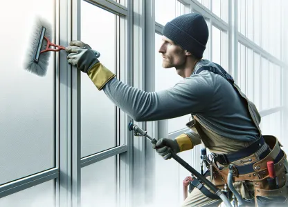 Image that illustrates What does it mean to work as a Window Cleaner?