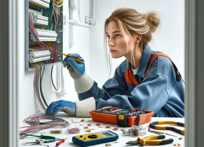 Image that illustrates Occupational Profile: Service Electrician in Installation