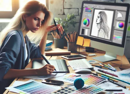 Bild som illustrerar Grafisk-formgivare