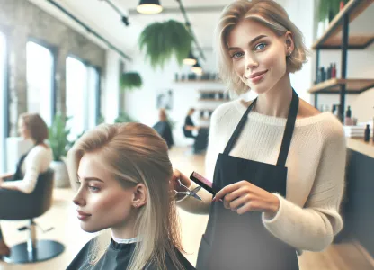 Bild som illustrerar Damfrisör