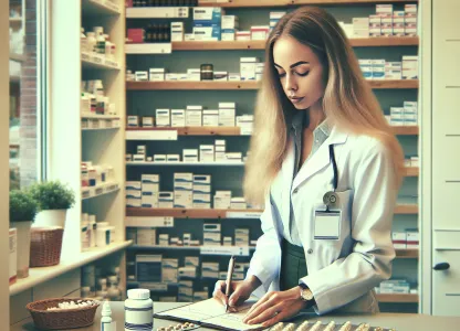 Bild som illustrerar Farmaceut-apotekare