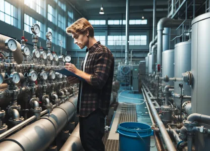 Bild som illustrerar Underhållstekniker-vattenrening