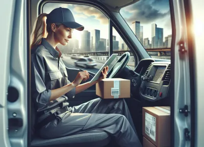 Image that illustrates Overview of the Profession of Delivery Driver