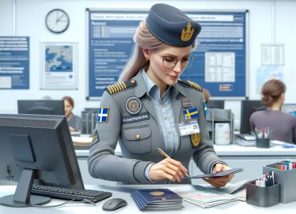 Bild som illustrerar Passkontrollant