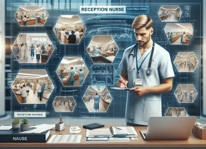 Image that illustrates Salary and Work for Reception Nurse